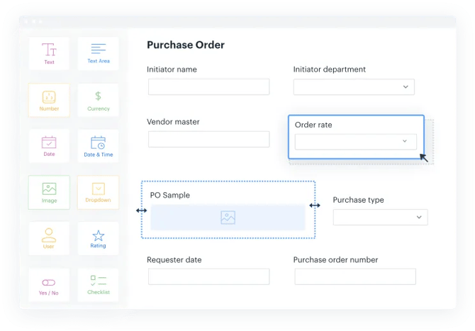 Design-the-form using kissflow