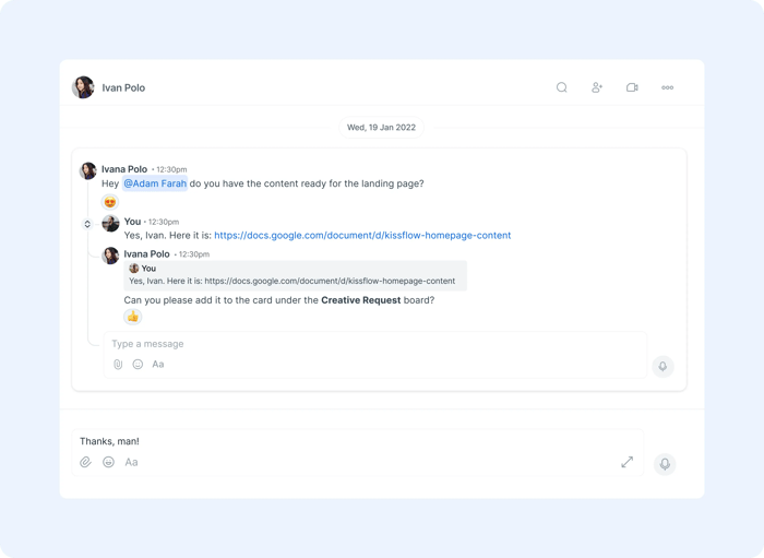 Direct chat-1